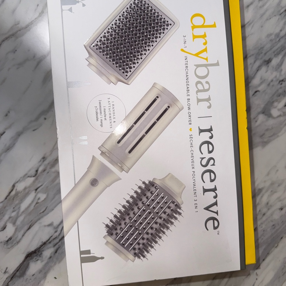 Drybar Reserve Styling Tool Set in White and Gray